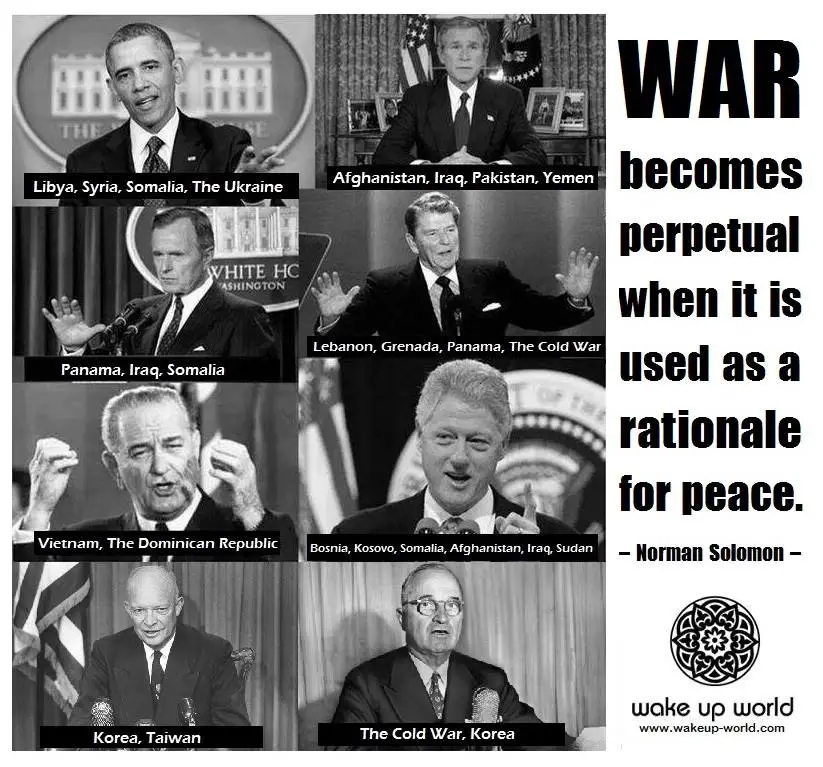 America’s “Humanitarian War” Against the World - War becomes perpetual when it is a rationale for peace - Norman Solomon
