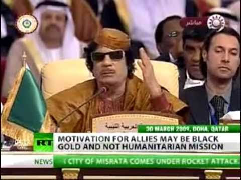 The Real Reason for NATO Attacking Gaddafi's Libya