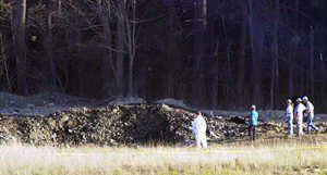 Flight 93 Crash Site - FBI Photo