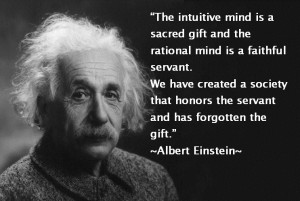Albert Einstein on intuition