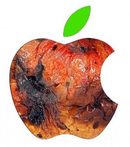 rotten apple