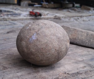 Spherical stone