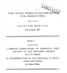 Slater and Goddard - unreleased paper 1937