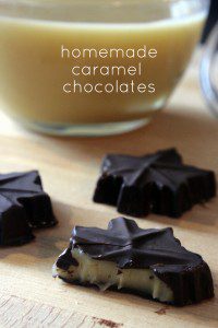 homemade salted caramel (+ caramel chocolates!)