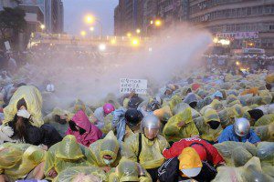 The Nuclear Era - Year 69 In Review - Water canons turned on protesters in Taipei