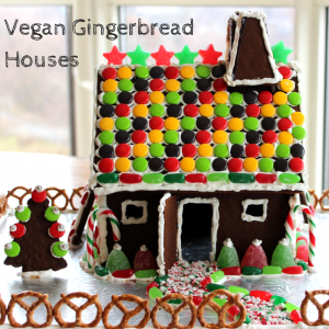 Vegan Gingerbread House