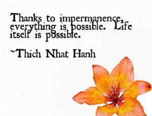 Thich Nhat Hanh - Thanks to Impermanence, Everything is Possible