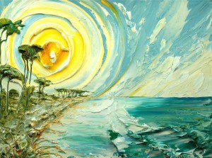 Learn How to Live in the Flow of Life - Artwork ''Seascape'' by Justin Gaffrey
