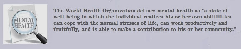 Breaking Through the Stigma of Depression and Mental Illness - World Health Organization definition