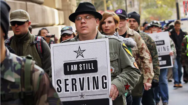 Veterans Continue the Battle - Only This Time, With Their Own Government