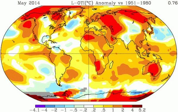Climate Engineering, El Niño and the Bizarre “Scheduled Weather” for the Coming Winter in The US - Anomalous Temperatures Map