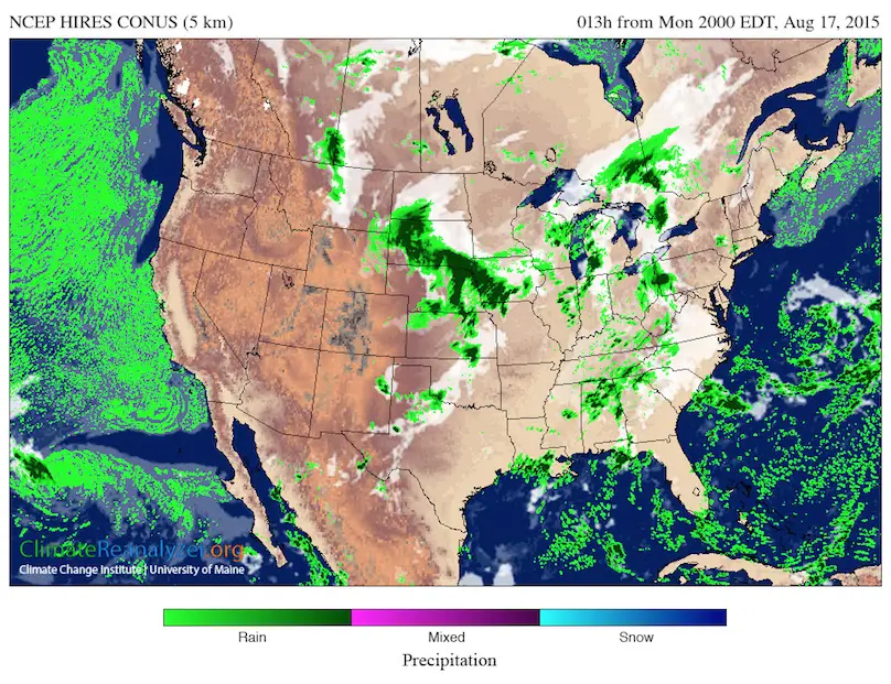 Climate Engineering, El Niño and the Bizarre “Scheduled Weather” for the Coming Winter in The US - West Coast Precipitation Map