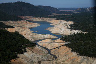 Statewide Drought Takes Toll On California's Lake Oroville Water Level