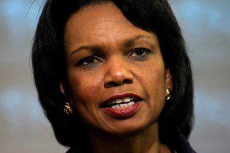 The Dirty War on Syria - Condoleezza Rice at the Pentagon