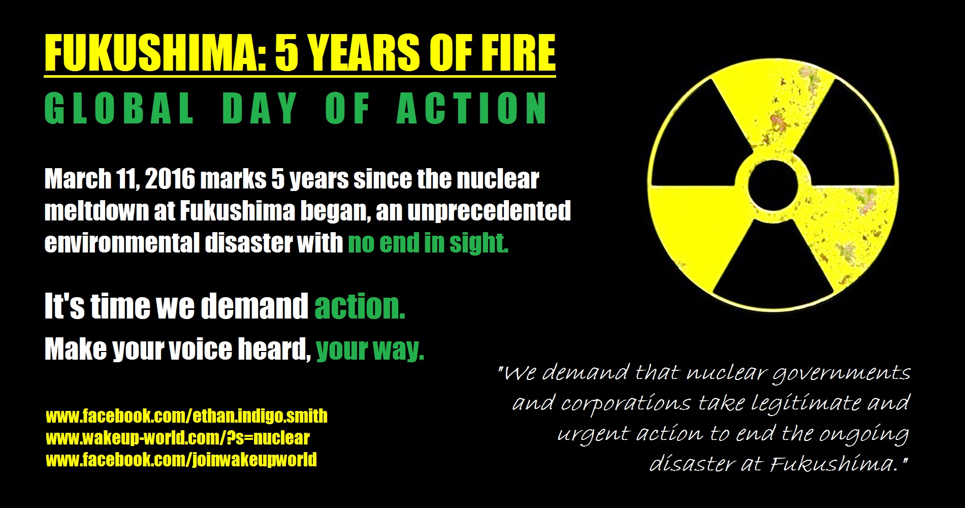 Fukushima - 5 Years of Fire