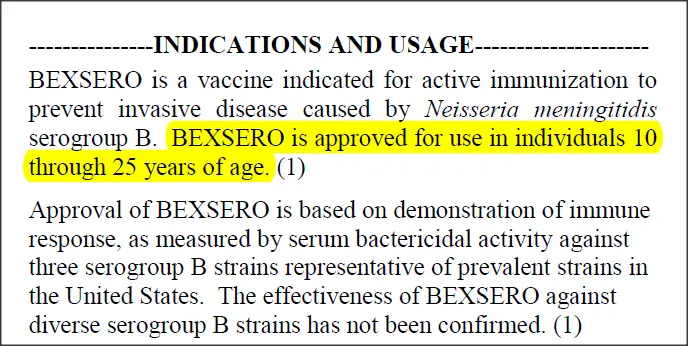 Historical Vaccine Scandals Suppressed Medical Establishment - Bexsero meningitidis 1