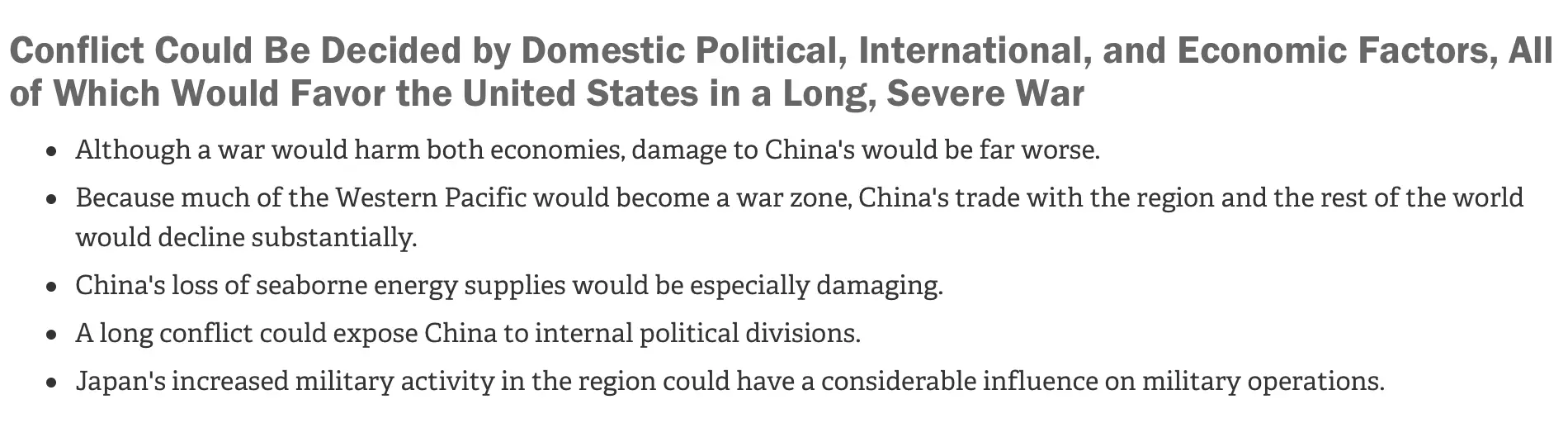 America’s ''Humanitarian War'' Against the World - China Factors Political Economic Favor United States