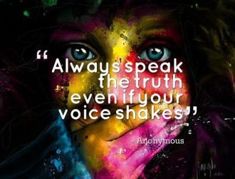 Using Our Powerful Authentic Voice, Even When It’s Hard To Speak - Speak your mind even if your voice shakes 1