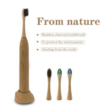 Bamboo Electric Charcoal Toothbrush